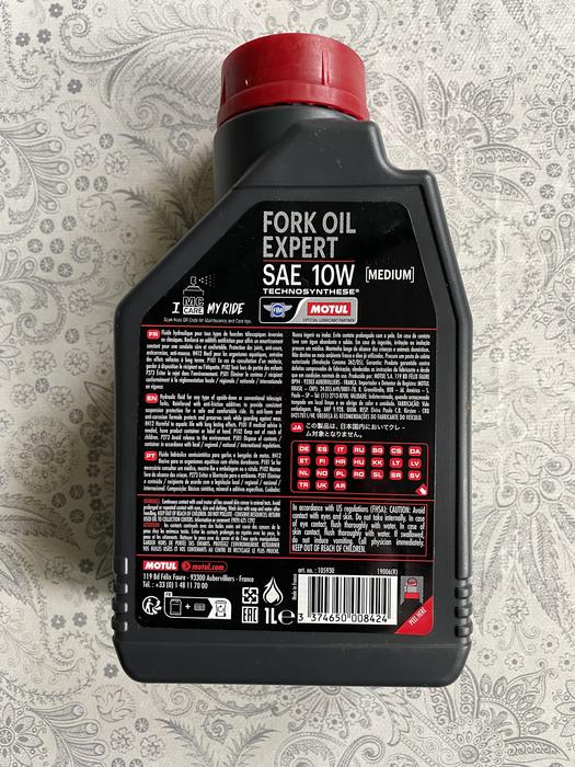 Motul Fork Oil 10w-medium фото 2
