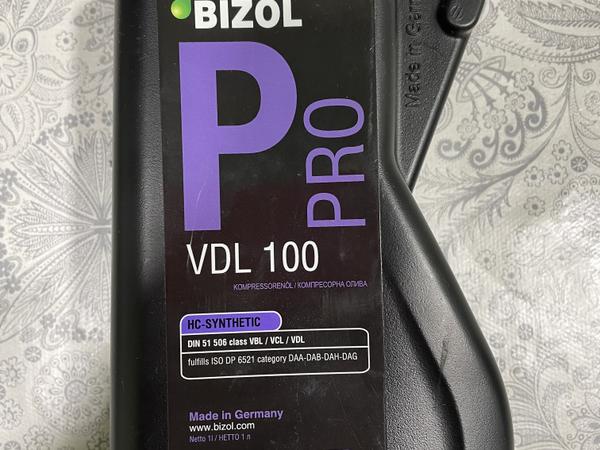Компресорне мастило Bizol фото