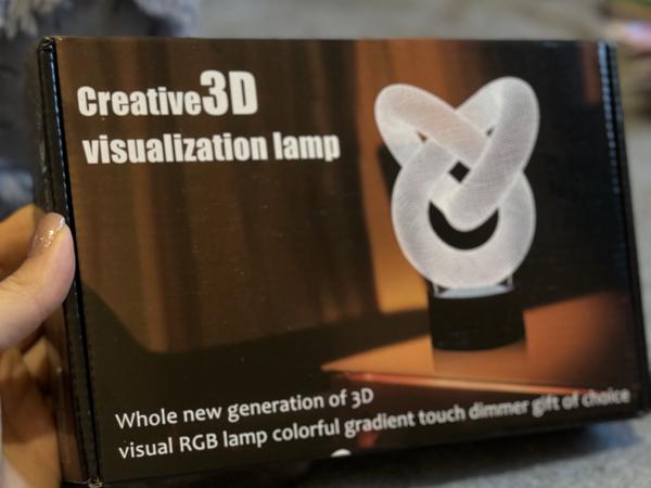 Нічник 3D фото