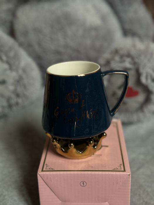 Чашка синя photo 3