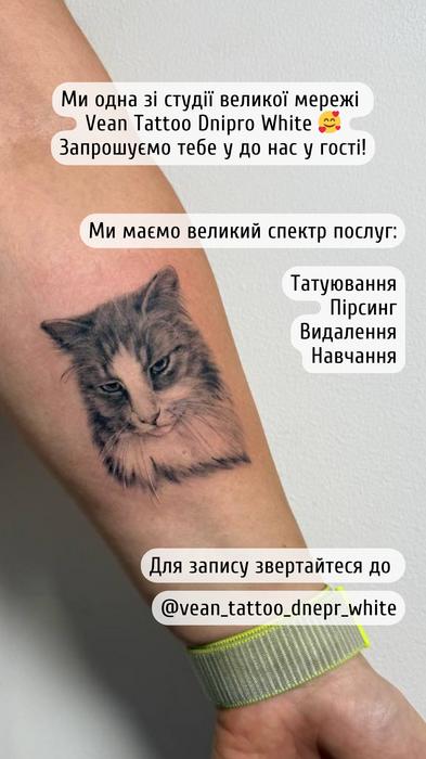 VEAN TATTOO: ТАТУ, ПІРСИНГ, ВИДАЛЕННЯ фото 10