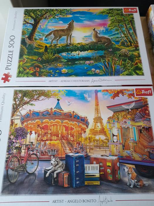 Продам пазлы б/у фото 3