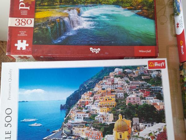 Продам пазлы б/у фото