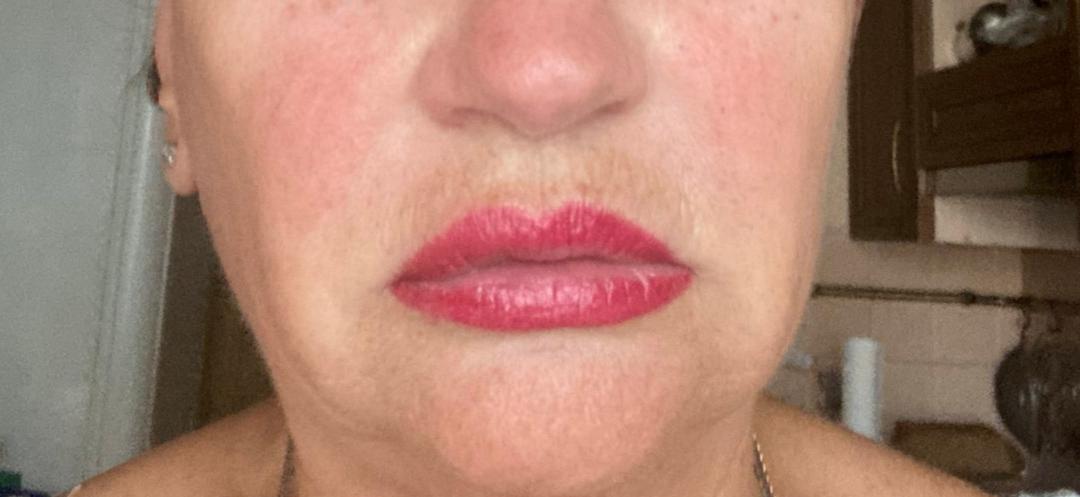 Перманентний макіяж губ, акварель, помадна техніка фото 2