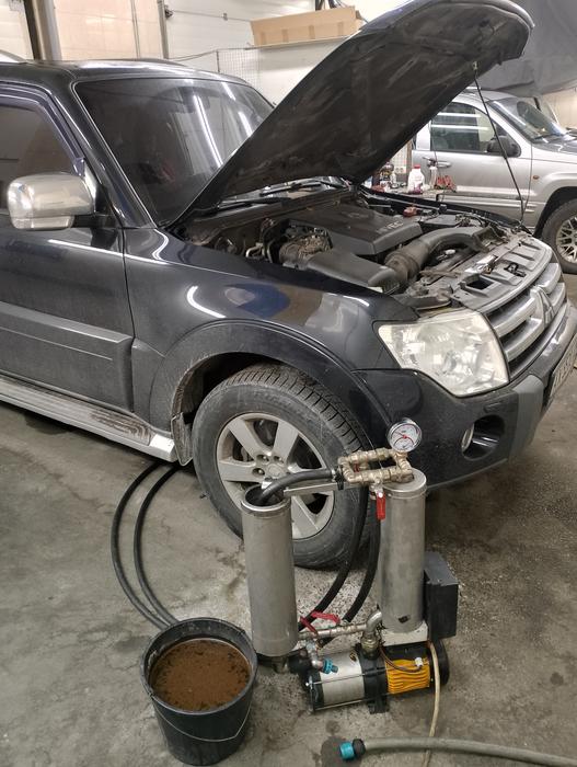 Промывка радиатора печки фото 2