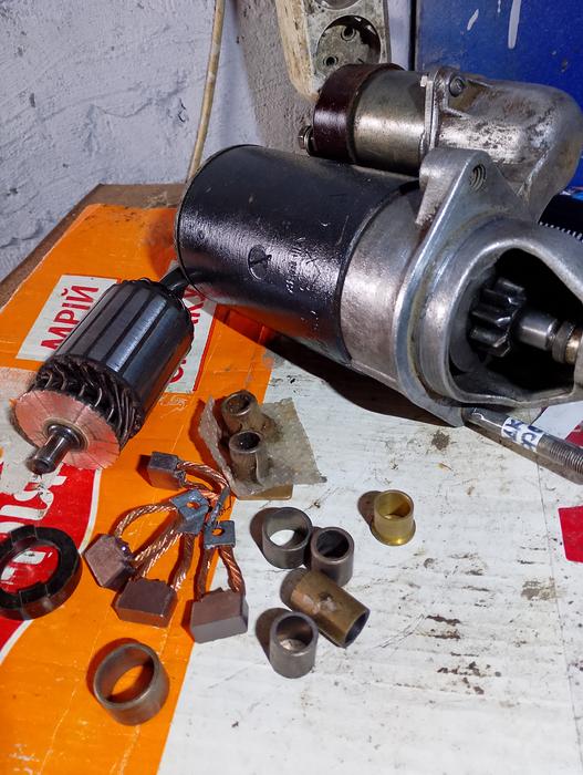 ЗАЗ 968м, Стартер, рулевая колонка, балка, ступицы фото 1