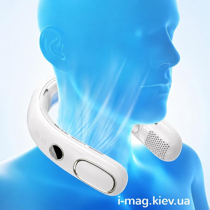 Забудьте про спеку: міні-кондиціонер на шию з подв фото 4