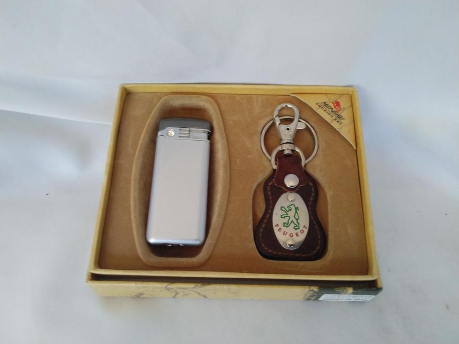 Набор подарочный новый зажигалка газовая брелок в фото 6