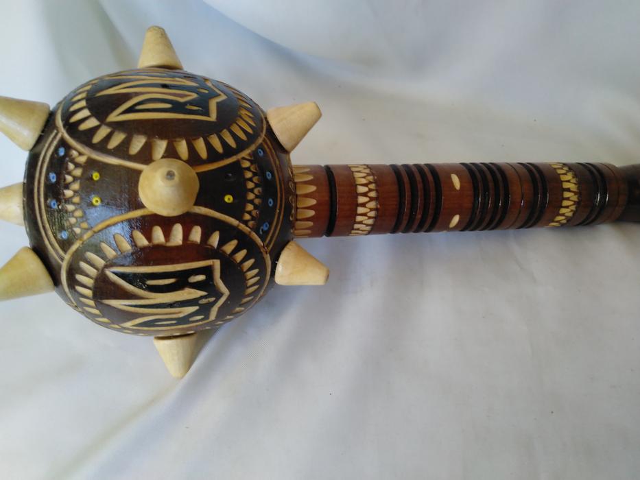 Булава дерев'яна велика, Булава з тризубом' фото 7