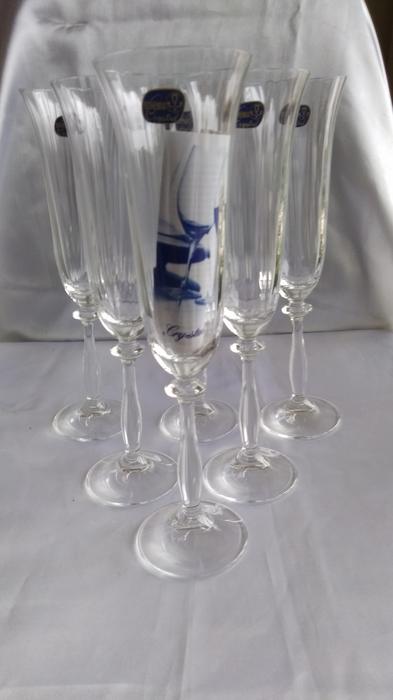 Набір келихів для шампанського Bohemia Angela 190 фото 6