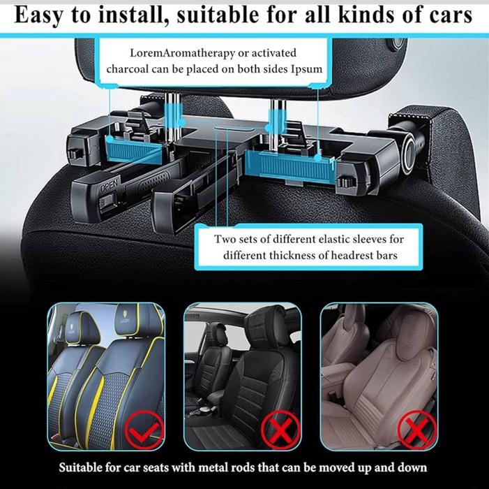 Подушка для підголівника автомобіля фото 4