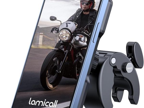 Кріплення для телефону до мотоциклу та авто фото