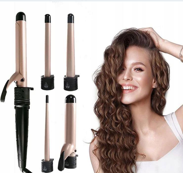 Плойка зі змінними насадками для завивки 5в1 фото 1