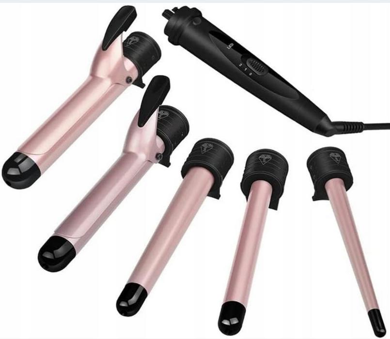 Плойка зі змінними насадками для завивки 5в1 фото 2