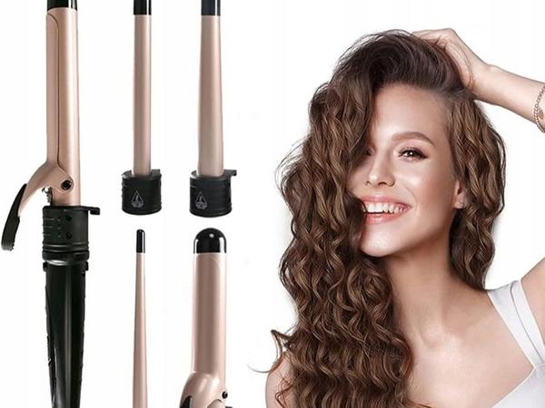 Плойка зі змінними насадками для завивки 5в1 фото