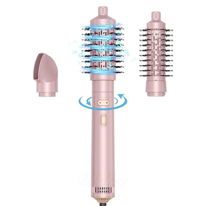 Фен з круглою щіткою, автоматична плойка 3в1 фото 1