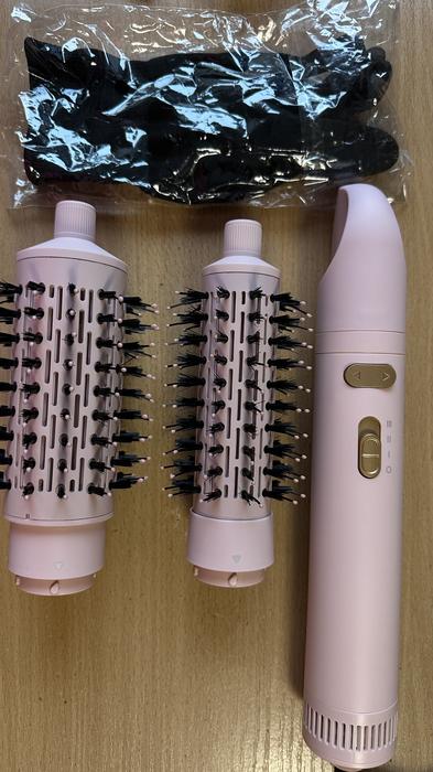 Фен з круглою щіткою, автоматична плойка 3в1 фото 6