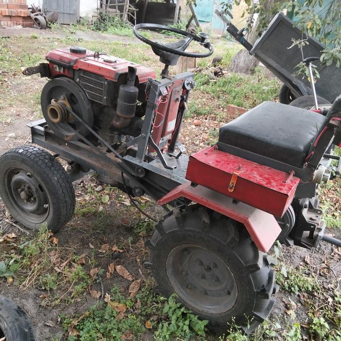 Мото трактор 10 к.с photo 9