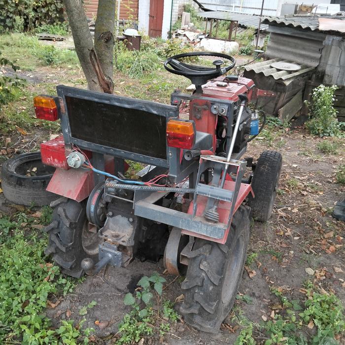 Мото трактор 10 к.с photo 11