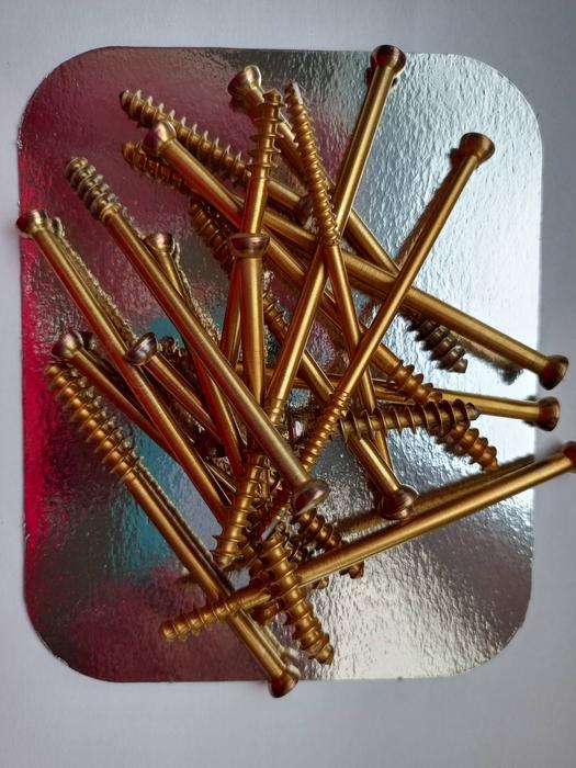 Шурупы под шестигранник (HEX) золотистые 85  грн фото 2