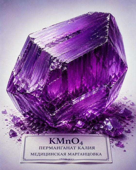 Пермагнат калия марганцовка фото 1
