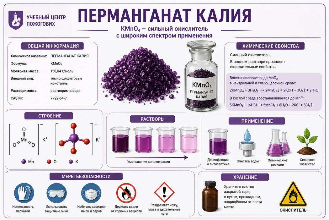 Пермагнат калия марганцовка фото 1