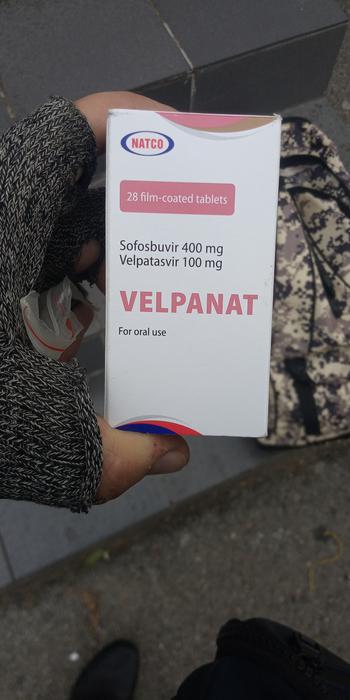 Лекарство ВЕЛПАНАТ от гепатита С фото 1