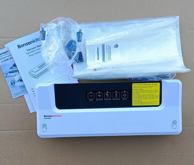🔥 вакууматор bonsenkitchen — ідеальний для м’яса, фото 2