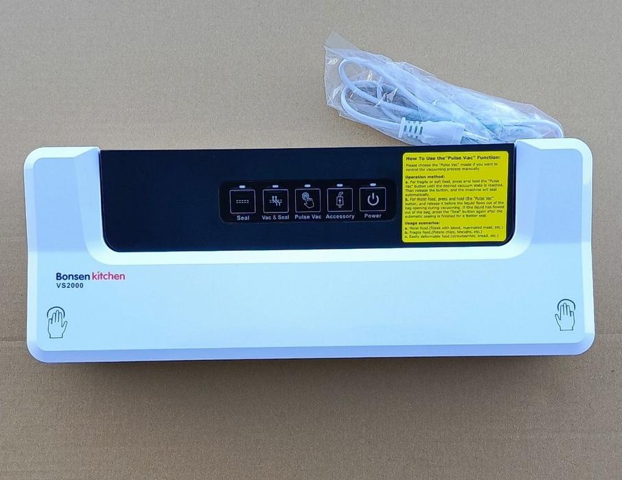 🔥 вакууматор bonsenkitchen — ідеальний для м’яса, фото 3