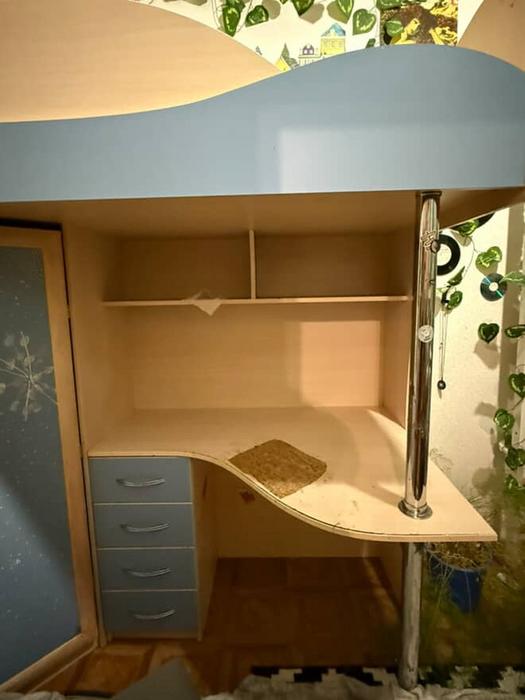 Дитяче ліжко з шафою фото 2