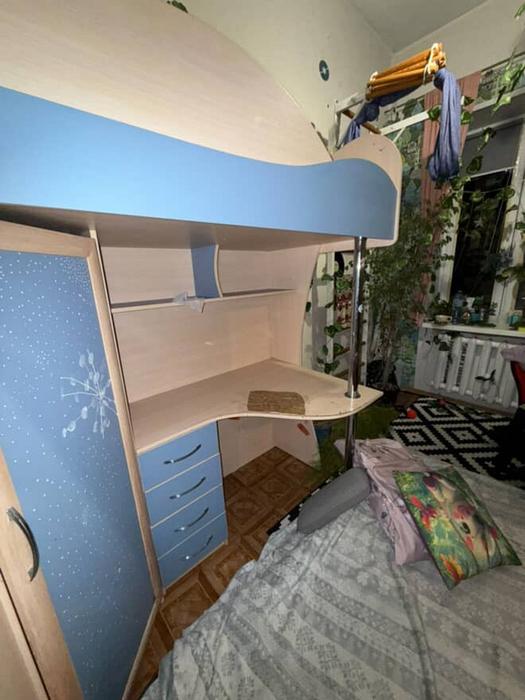 Дитяче ліжко з шафою фото 5