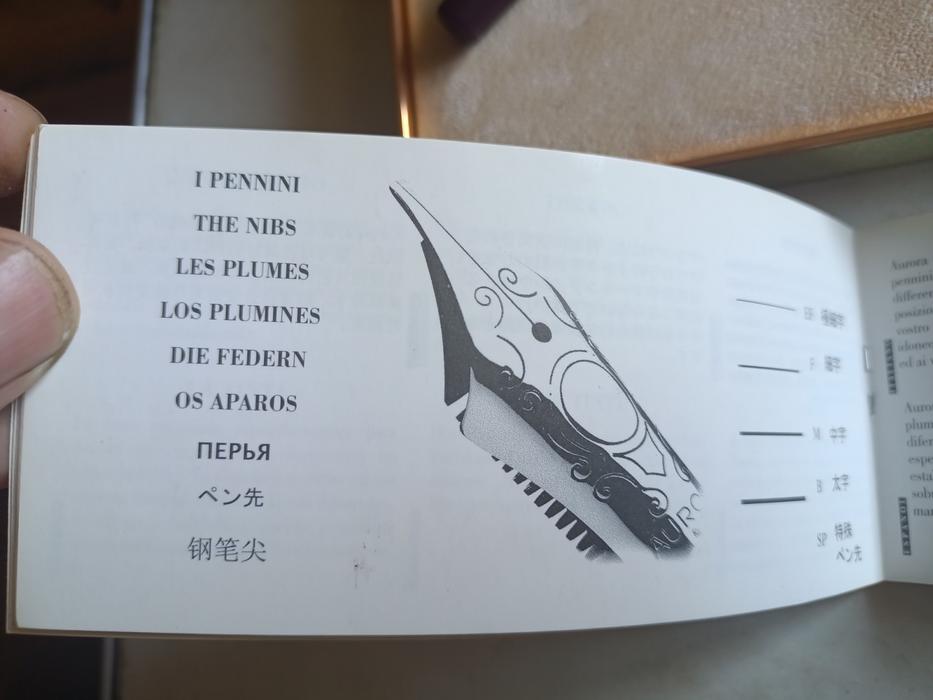 Перьевая ручка Aurora фото 6