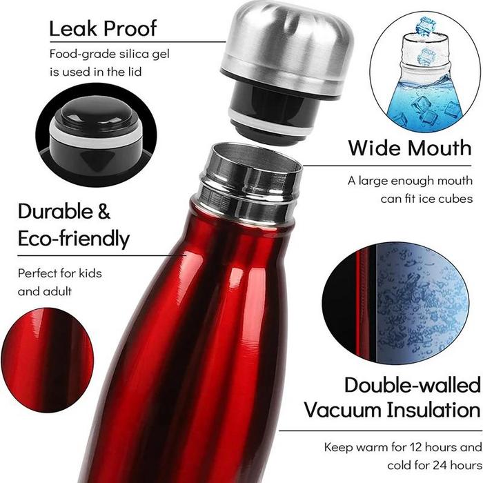 Туристичний термос пляшка фото 5