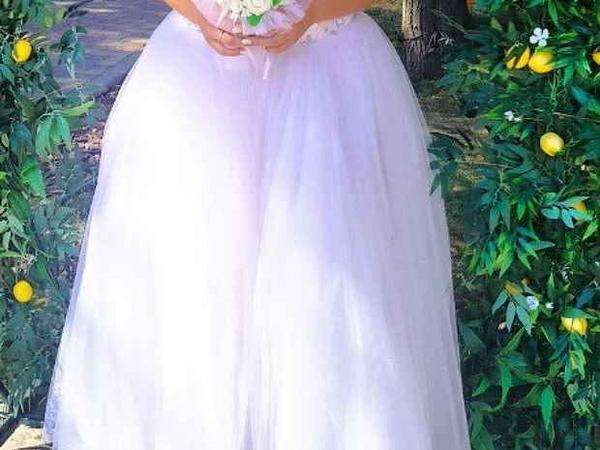Ніжна весільна сукня, як із казки фото