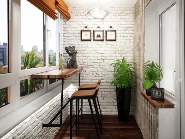 Оформлення лоджії фото