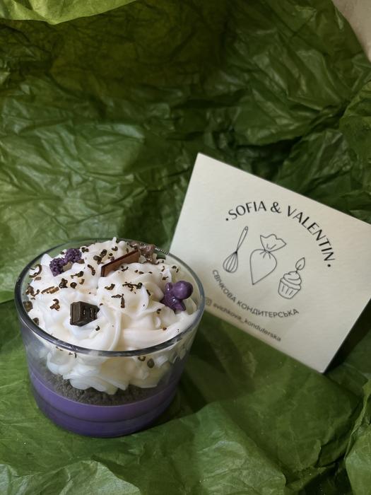 Соєва свічка десерт фото 2