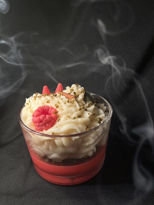 Соєва свічка десерт у подарунковому пакуванні фото 3