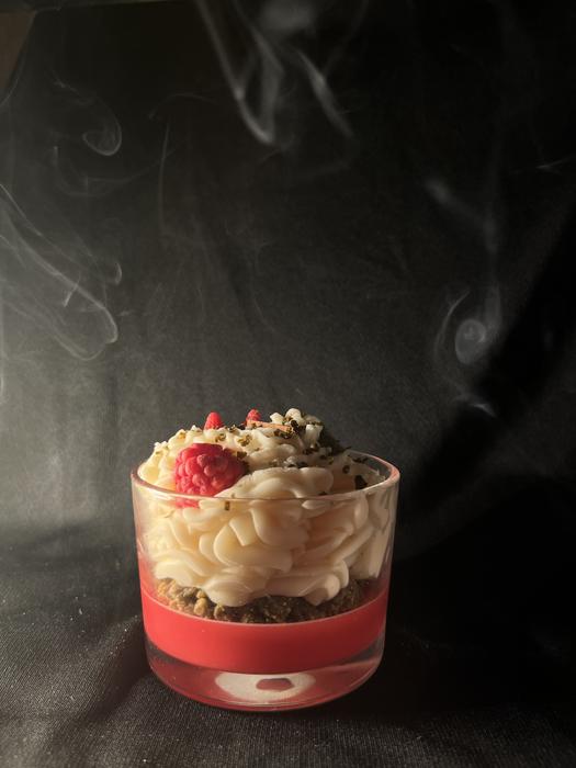 Соєва свічка десерт у подарунковому пакуванні фото 4