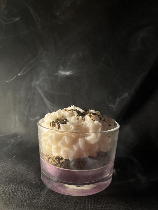 Соєва свічка десерт у подарунковому пакуванні фото 5