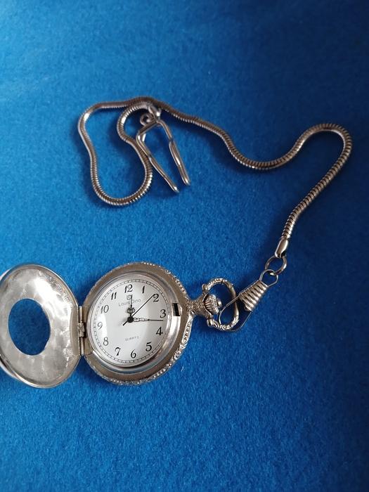 Вінтажний кишеньковий годинник від Louis Dino photo 2