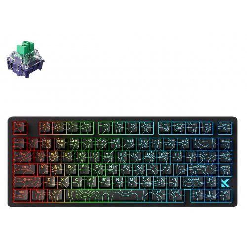 Клавіатура MCHOSE Jet 75 Topographic Black photo 1