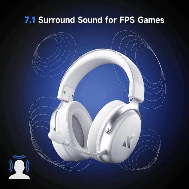 Навушники Mchose V9 Pro Sky White photo 4