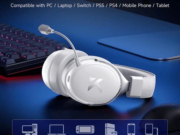 Навушники Mchose V9 Pro Sky White photo