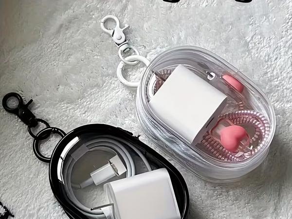 Портативная прозрачная коробка для хранения из ПВХ фото