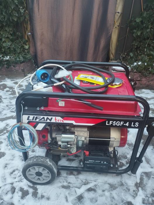 Генератор газ-бензин 5 кВт с коробкой,баллоном про photo 1