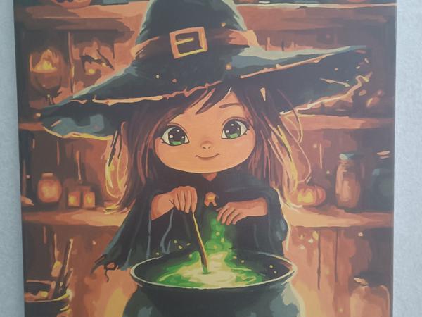 Картина,розмальована по номерам фото