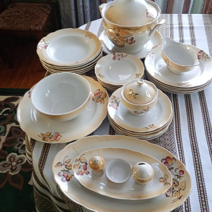 Вінтажний столовий сервіз на 6 персон не вживаний photo 1