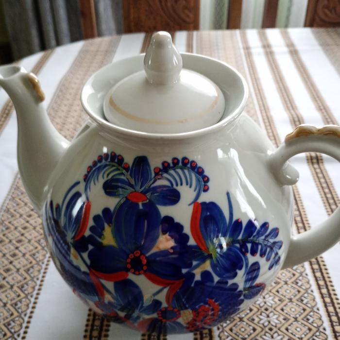 Вінтажний набір із двох чайників photo 2