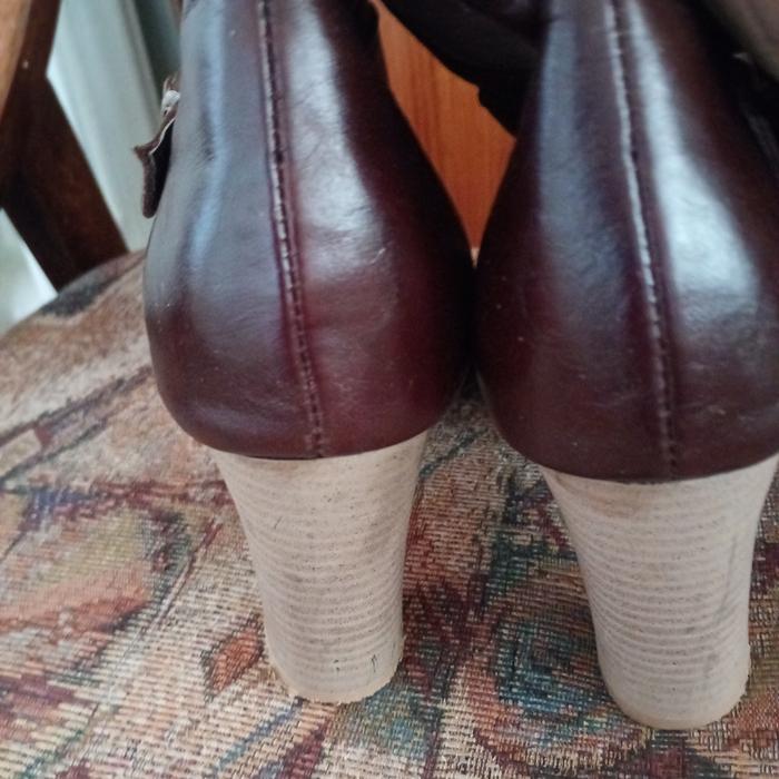 Шкіряні жіночі зимові чобітки 39 розміру photo 2