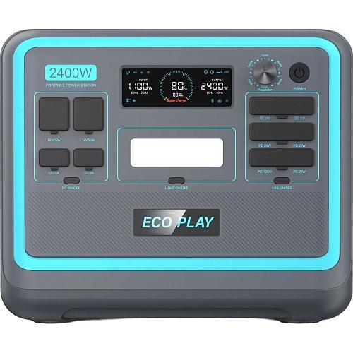 🆕 Зарядна станція EcoPlay P2400 2048Wh фото 1